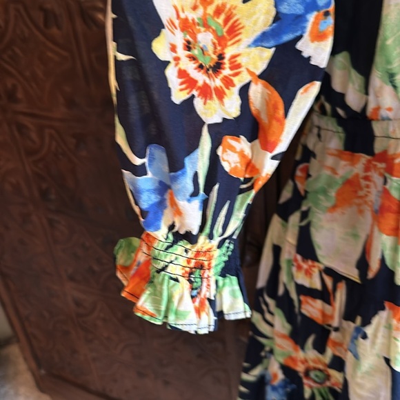 Ralph Lauren floral print dress—size 10 - Picture 4 of 6
